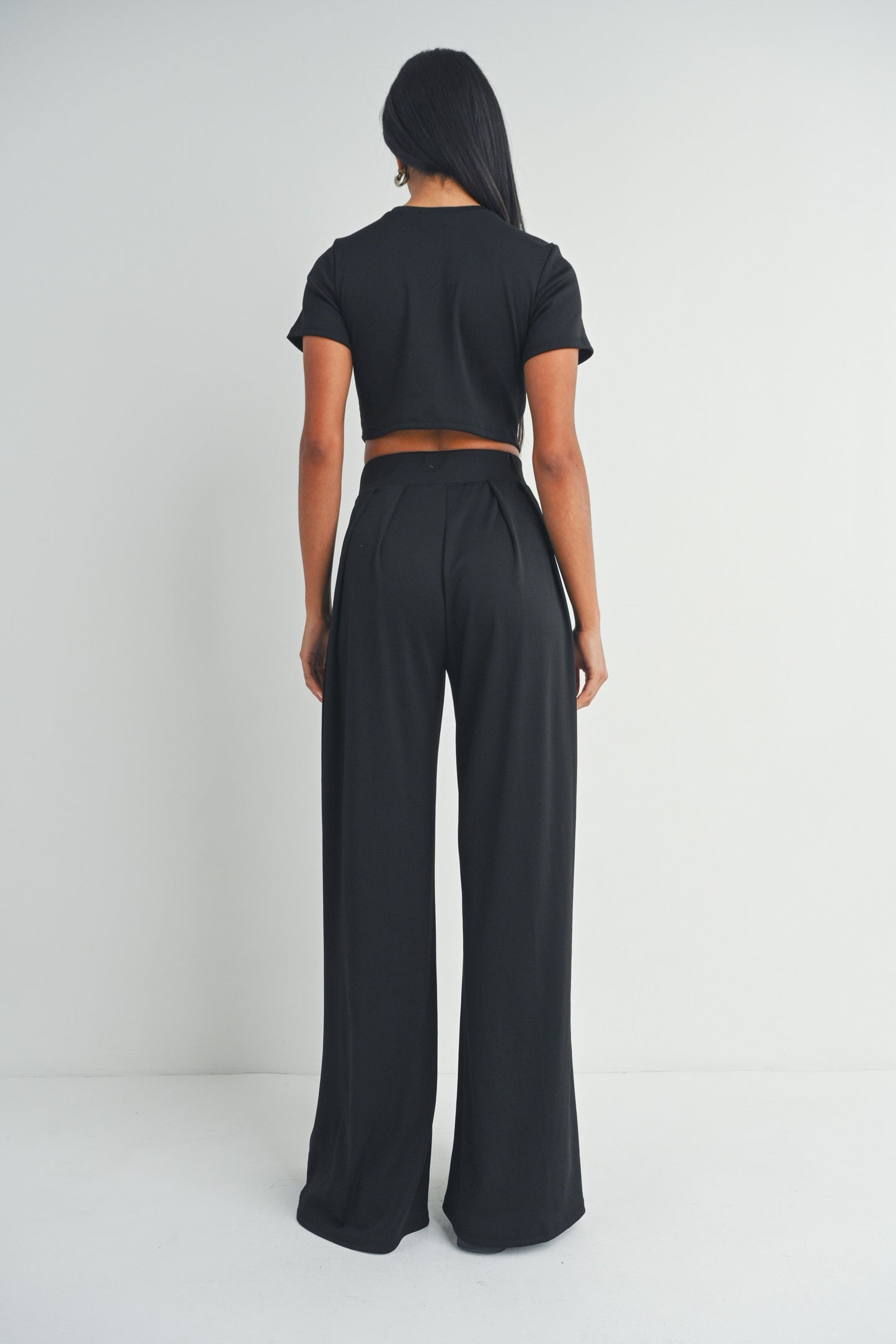 Blair's Pant Set - Black Wild Cactus Boutique