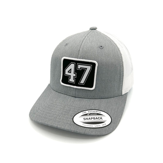 47 Woven Patch Hat Shield Republic