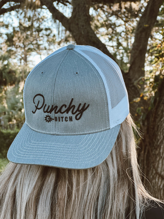 Punchy Bitch Hat - Black Logo Wild Cactus Boutique