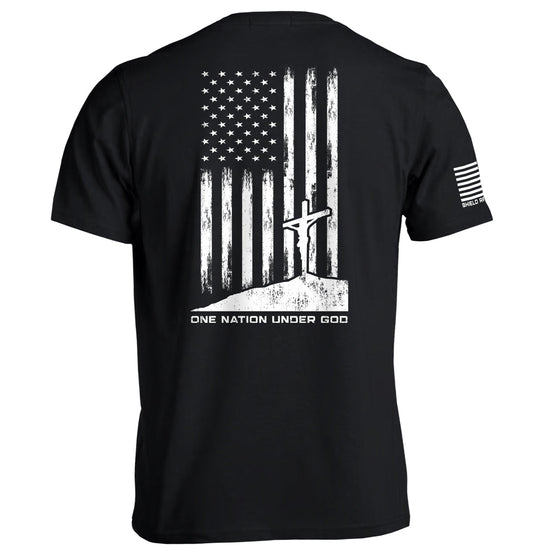 One Nation Under God Shield Republic