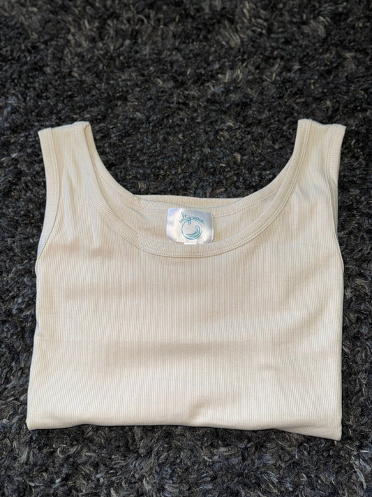 Hold Tight Tank Top in Sand Beige Thread & Co. Boutique, LLC