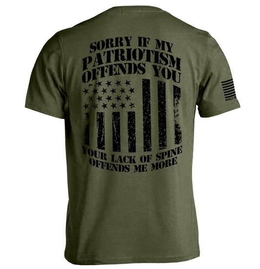 Sorry If My Patriotism Offends Shield Republic