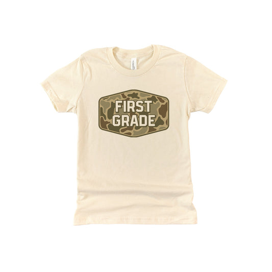 First Grade Duck Camo (Kids) Shield Republic