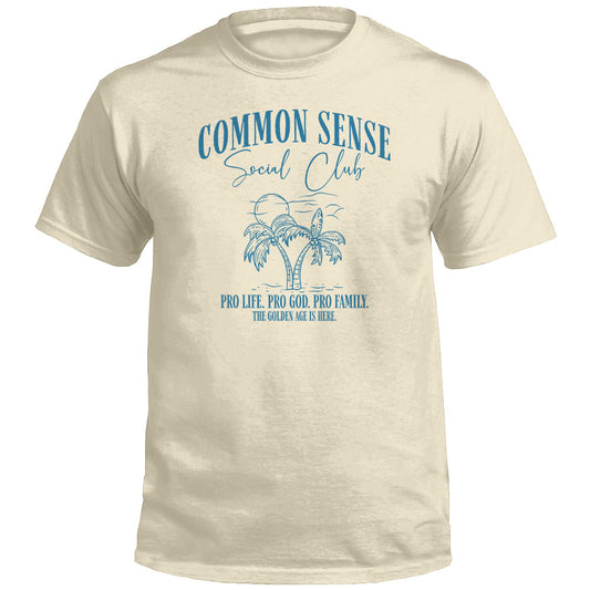 Common Sense Social Club (Front) Shield Republic