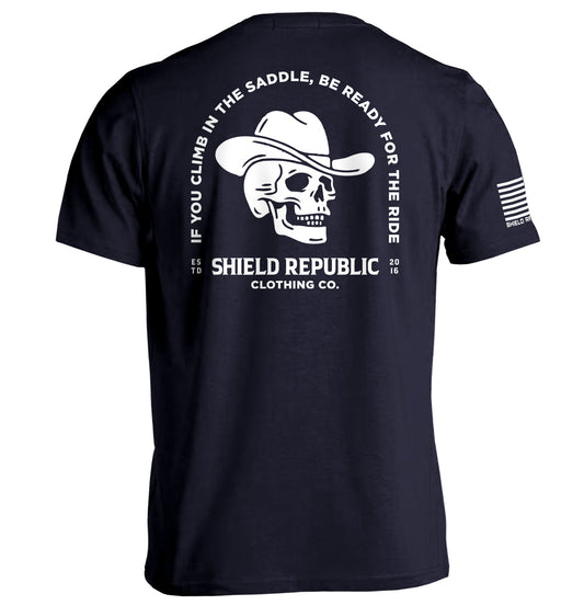Be Ready For The Ride SR Clothing Co. Shield Republic