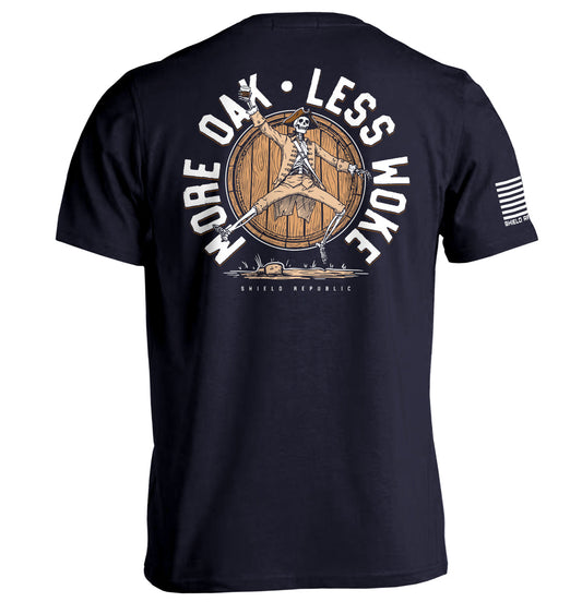 More Oak Less Woke Shield Republic