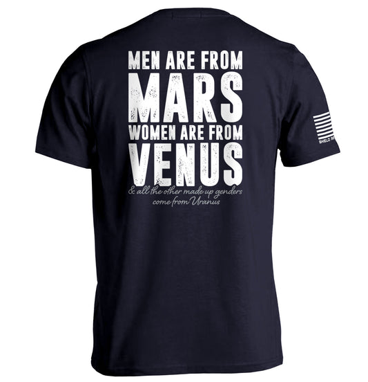 Men are from Mars Women are from Venus Shield Republic