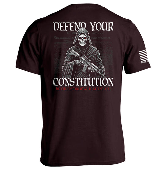 Defend Your Constitution Reaper Shield Republic