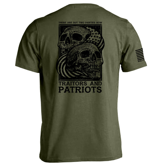 Traitors and Patriots Shield Republic