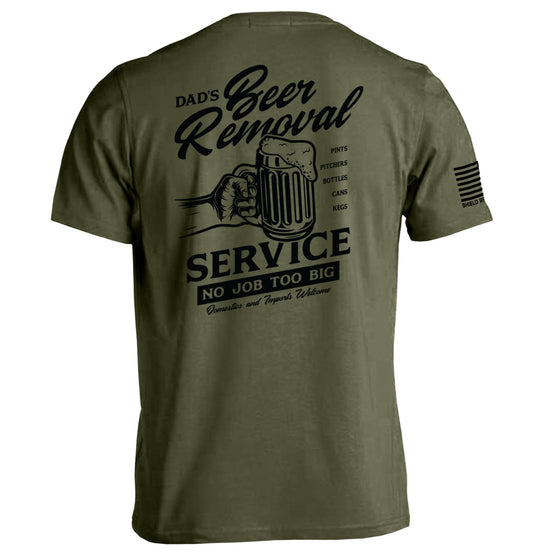 Dad's Beer Removal Service Shield Republic