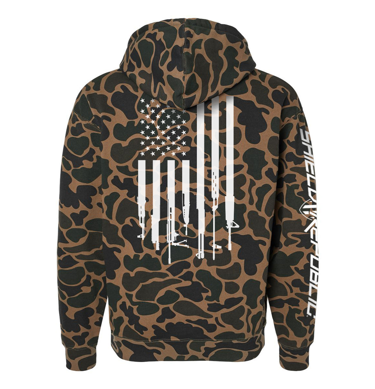 Firearm Flag Graphic Tee & Hoodie Shield Republic
