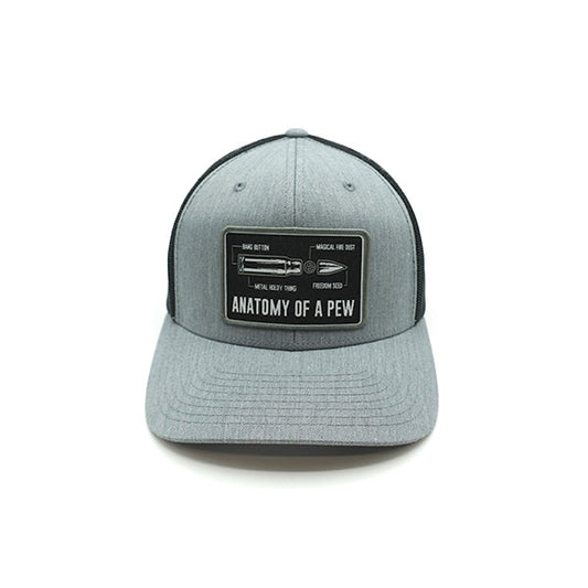 Anatomy Of A Pew Woven Patch Hat Shield Republic