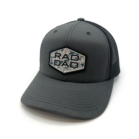 Rad Dad Duck Camo Woven Patch Hat Shield Republic