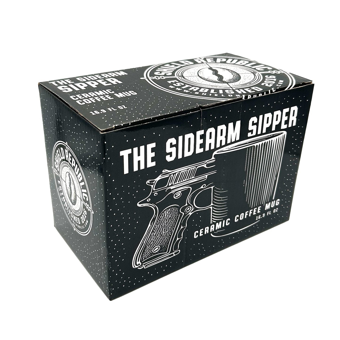 High Caliber Coffee Only Sidearm Sipper Shield Republic