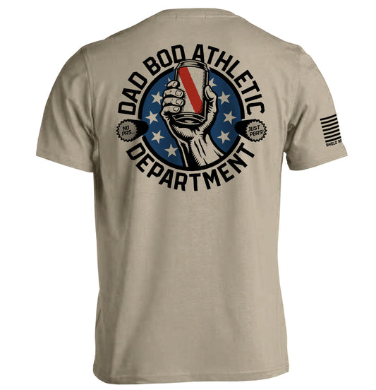 Dad Bod Athletic Department Shield Republic