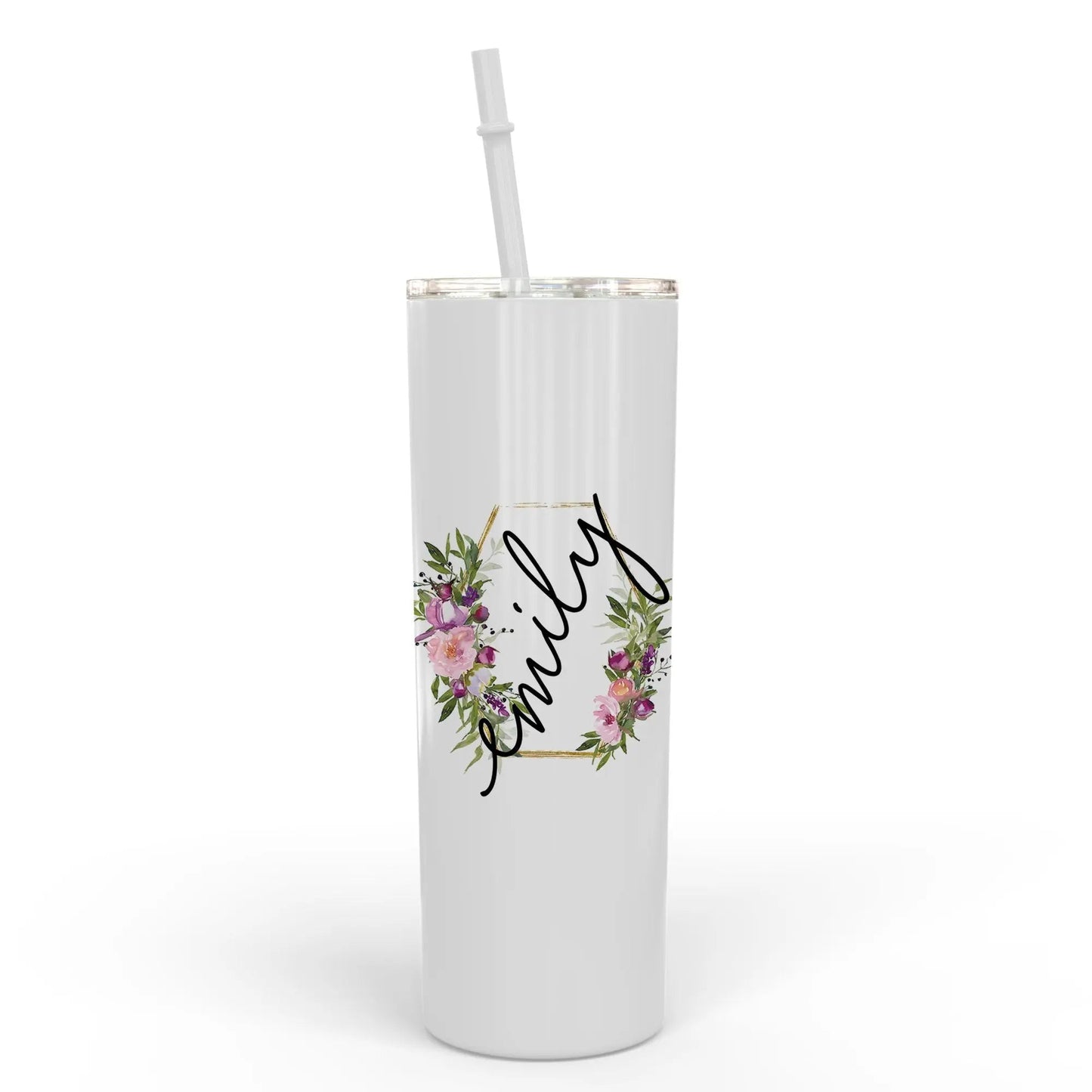 Bridesmaid Tumbler, bachelorette tumbler, personalized tumbler, skinny tumbler with straw, Joyful Moose