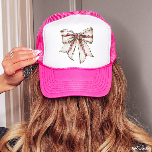 Baseball Coquette Trucker Hat *9 Colors Chloe Vs Tank The Boutique