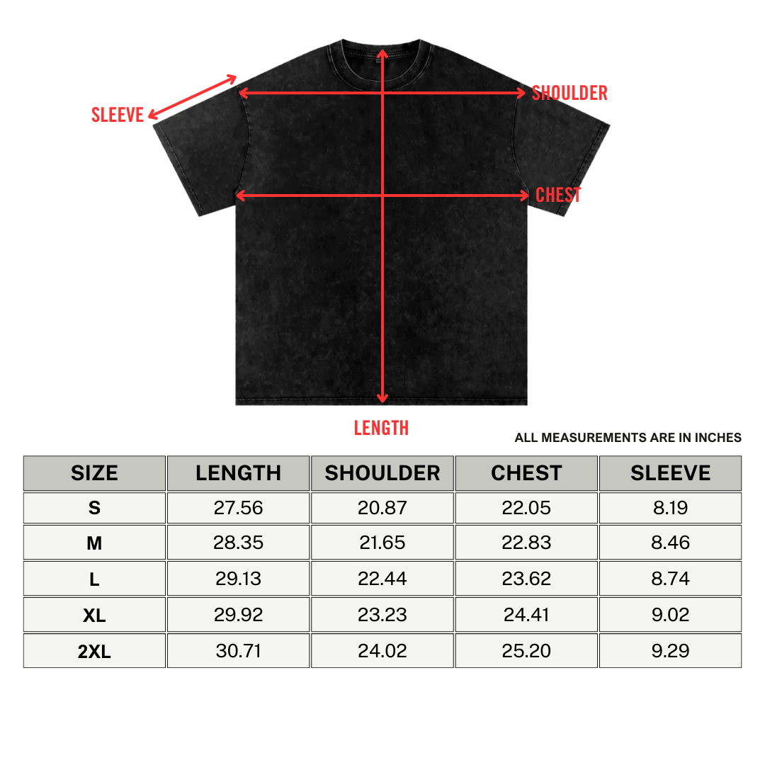 Exquisite Creature Metal Acid Wash Oversize T-Shirt Goth Cloth Co.