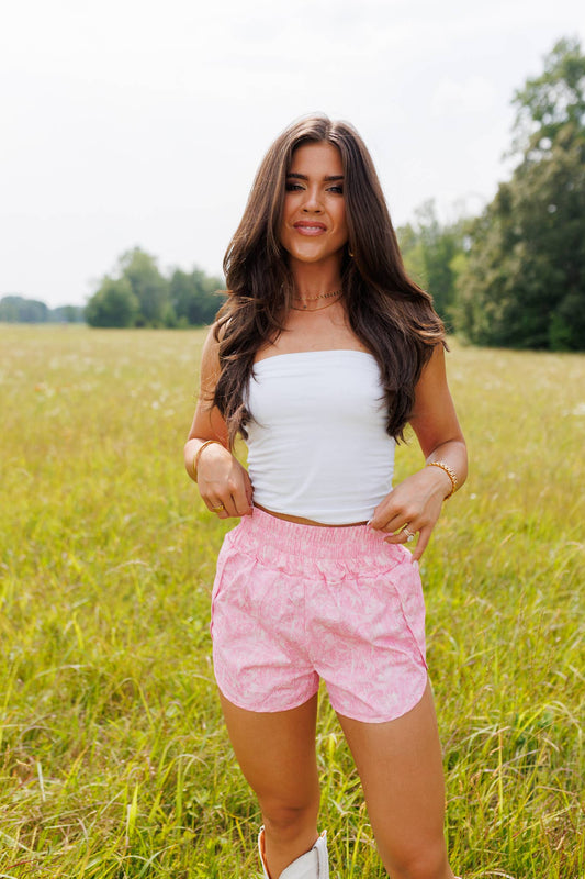 Pink Camo Shorts Wild Cactus Boutique