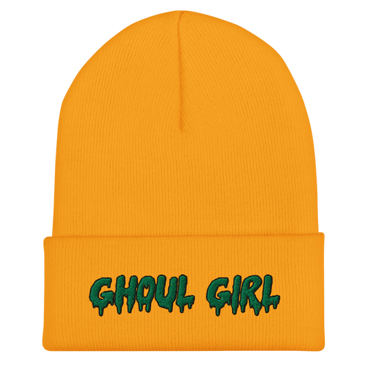 Ghoul Girl Cuffed Beanie Goth Cloth Co.
