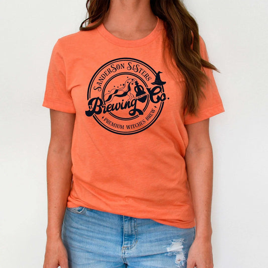 Halloween Tshirt, Sanderson Sisters Brewing Company T-shirt Joyful Moose