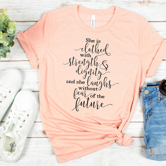 Proverbs 31 Shirt, womens christian shirts, Christian Women's Tshirt, Bible Verse Gifts for Women, Bible Tshirt, christian tee shirts Joyful Moose