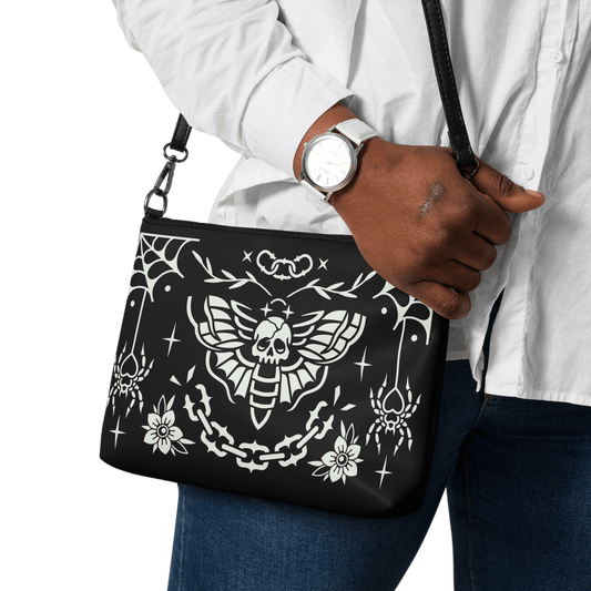 Old School Ink Crossbody Bag Goth Cloth Co.
