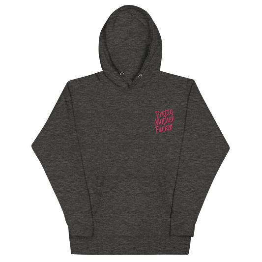Pretty Mother Fucker Embroidered Hoodie Goth Cloth Co.