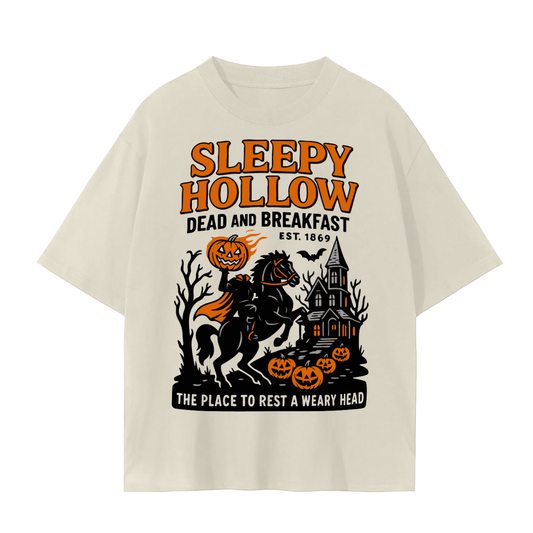 Sleepy Hollow Dead and Breakfast Comfy Tee Goth Cloth Co.