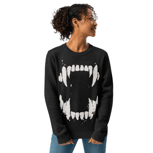 Thirst Trap Knit Crewneck Sweater Goth Cloth Co.