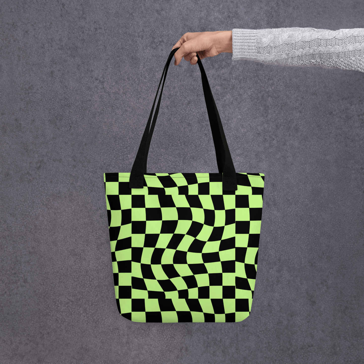 Twisted Tiles Tote Bag Goth Cloth Co.