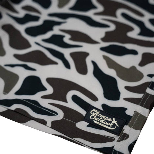 Mens Duck Camo Performance Shorts Wild Cactus Boutique