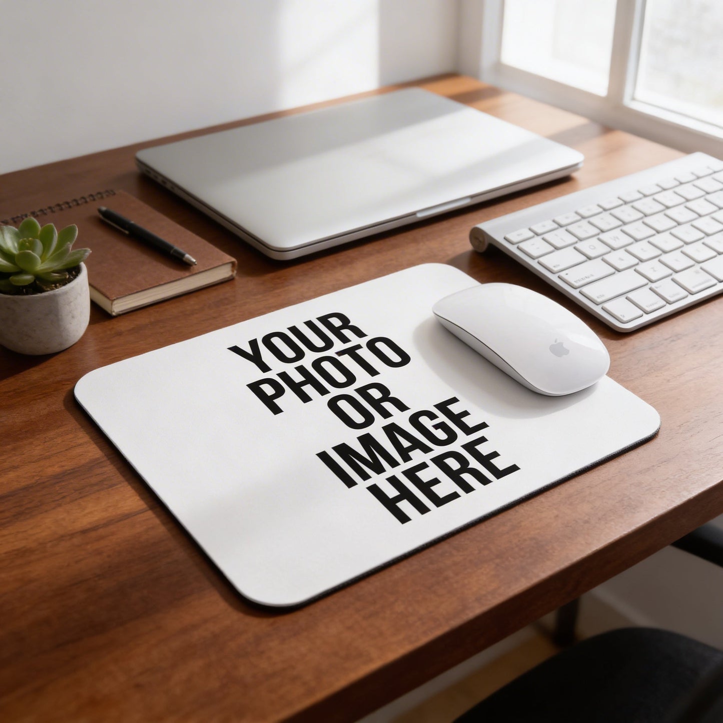 Custom Mouse Pad - Create Your Own Mousepad - Custom Photo Mouse Pad - Computer mousepad Joyful Moose