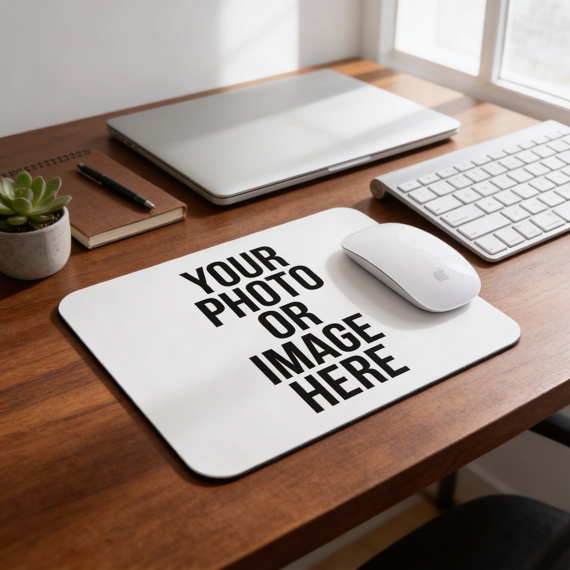 Custom Mouse Pad - Create Your Own Mousepad - Custom Photo Mouse Pad - Computer mousepad Joyful Moose