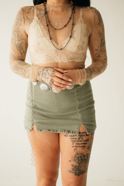 Lace Layer Top Wild Cactus Boutique