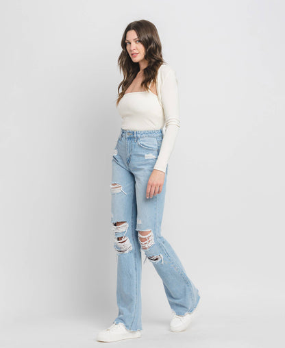 Rylee's 90s Vintage Super High Rise Flare Wild Cactus Boutique