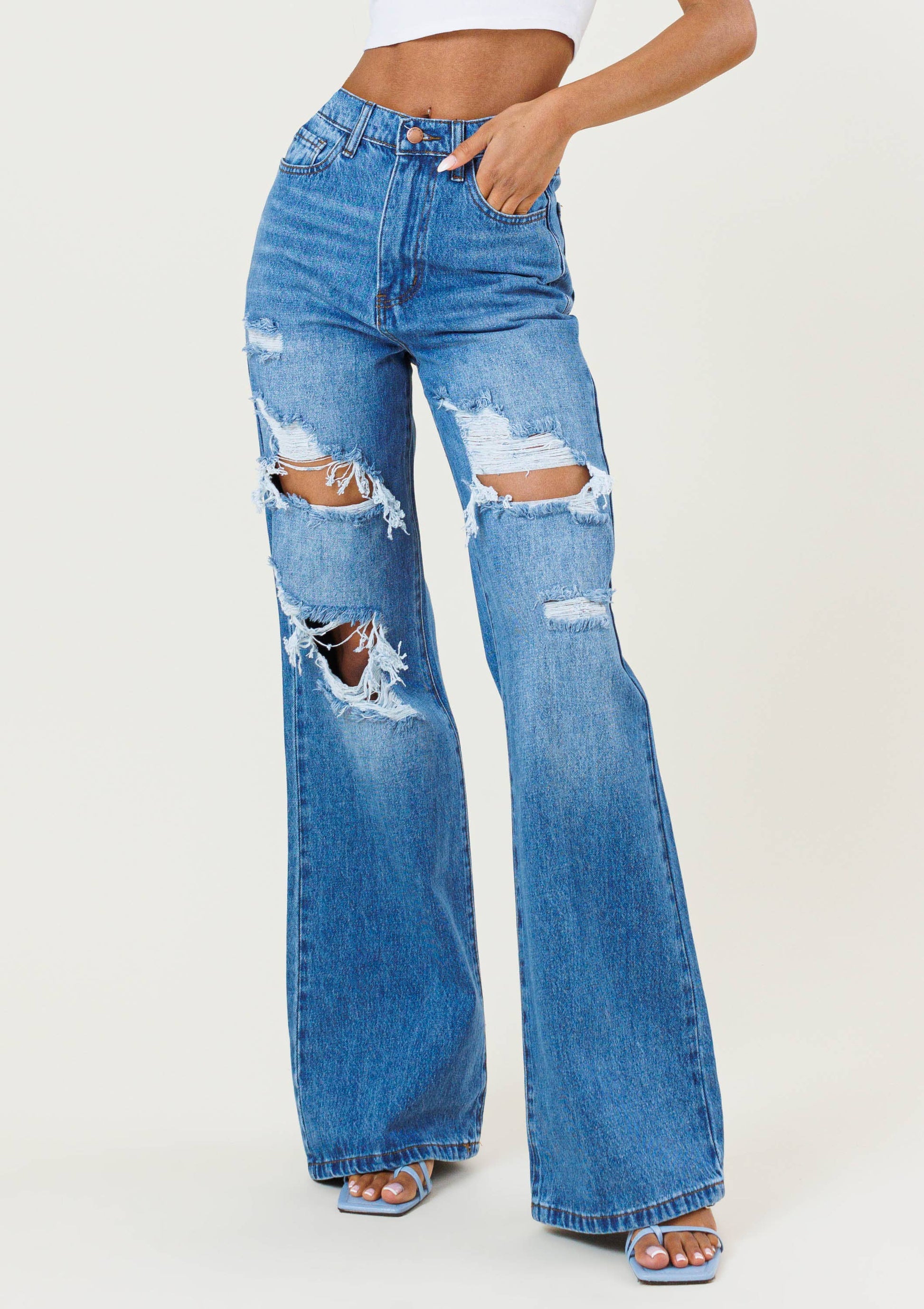 Westley Wide Jeans Wild Cactus Boutique
