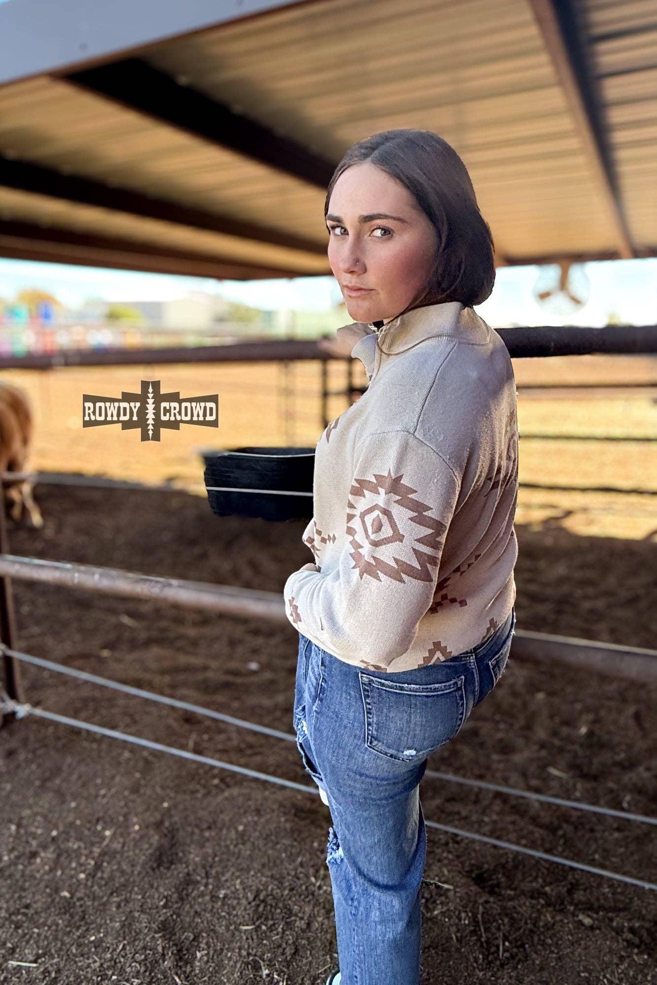 Mesa Aztec Pullover Wild Cactus Boutique