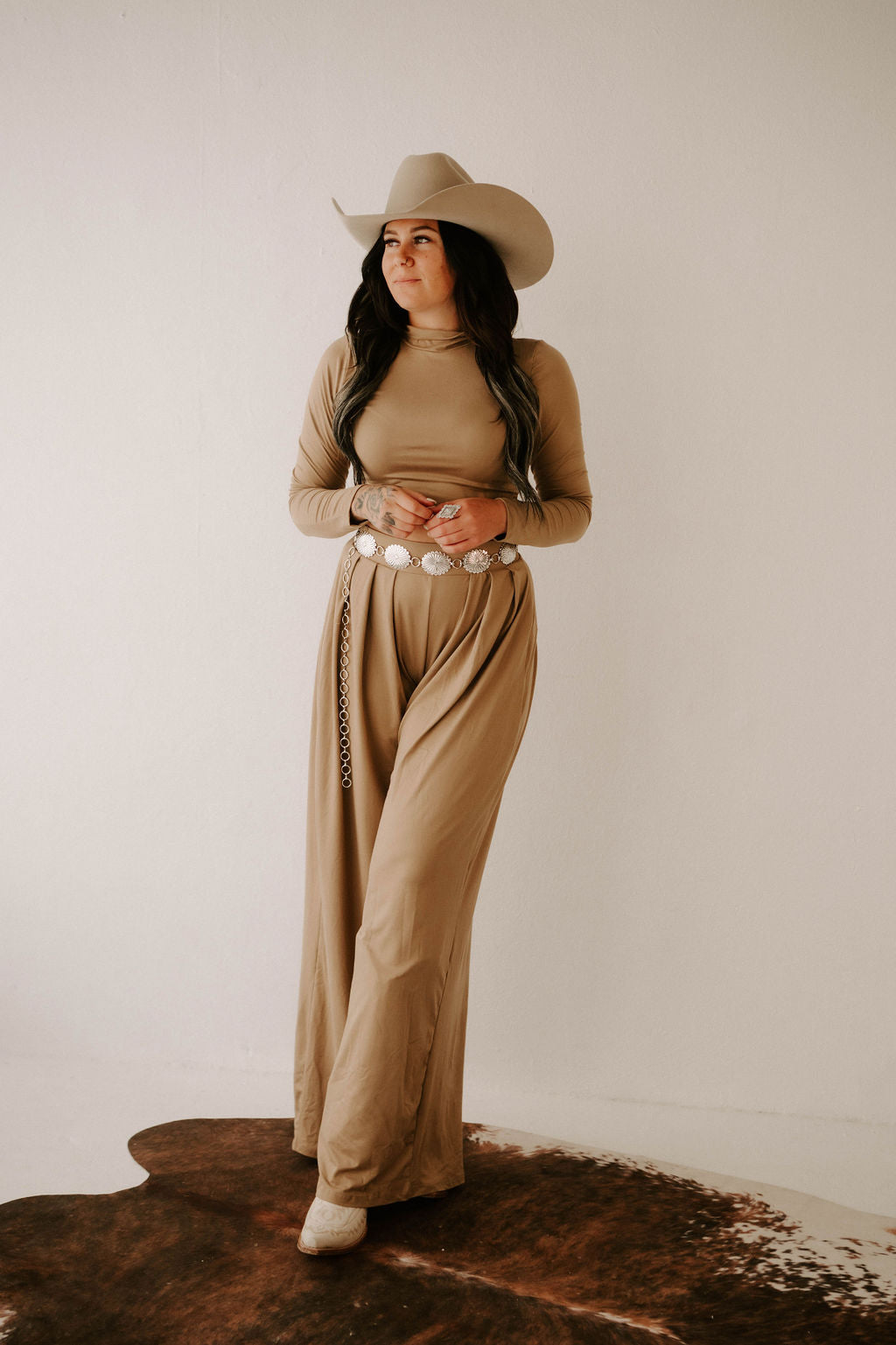 Catalina's Taupe Pant Set Wild Cactus Boutique