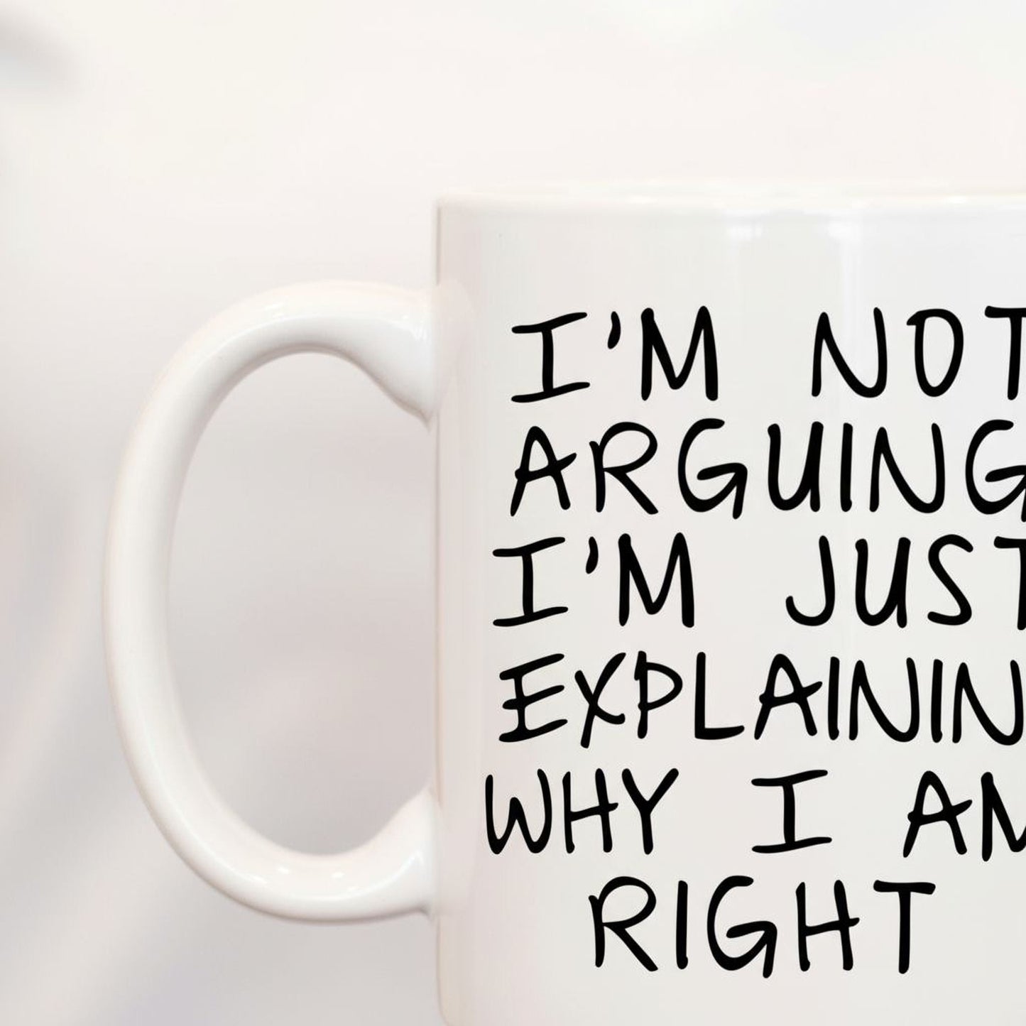 Funny Coffee Mugs – Ceramic Birthday Gift for Men | Dishwasher Safe Mug Joyful Moose