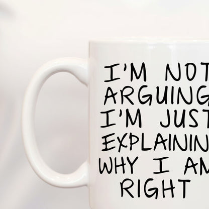 Funny Coffee Mugs – Ceramic Birthday Gift for Men | Dishwasher Safe Mug Joyful Moose