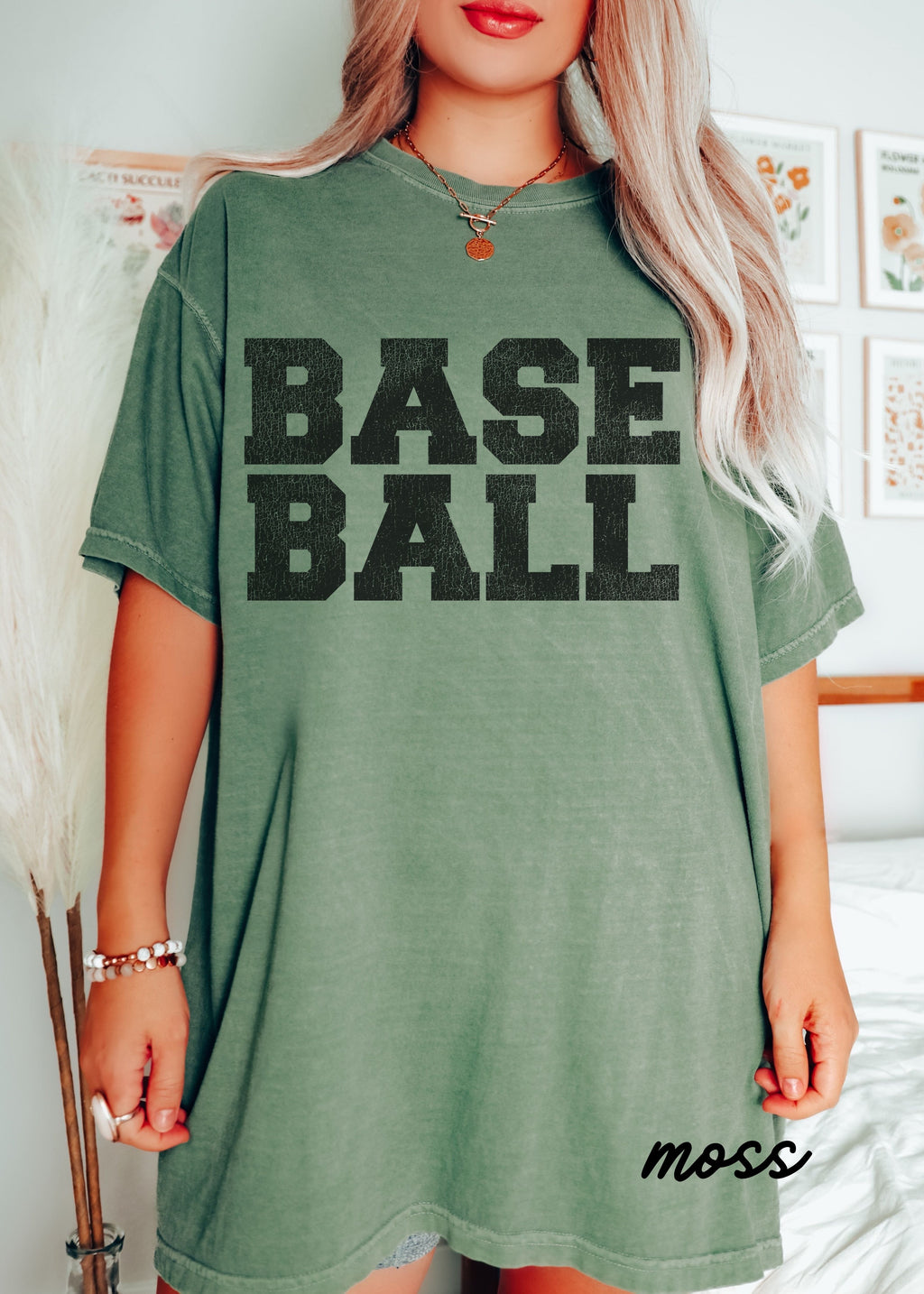 *BASEBALL University Tee *12 Colors (S-4X) Chloe Vs Tank The Boutique