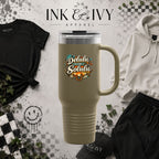 40oz Insulated Travel Mug – 'Delulu in the Solulu' Printify