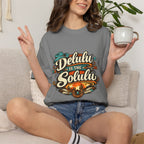 Delulu is the Solulu Retro Graphic Tee Printify