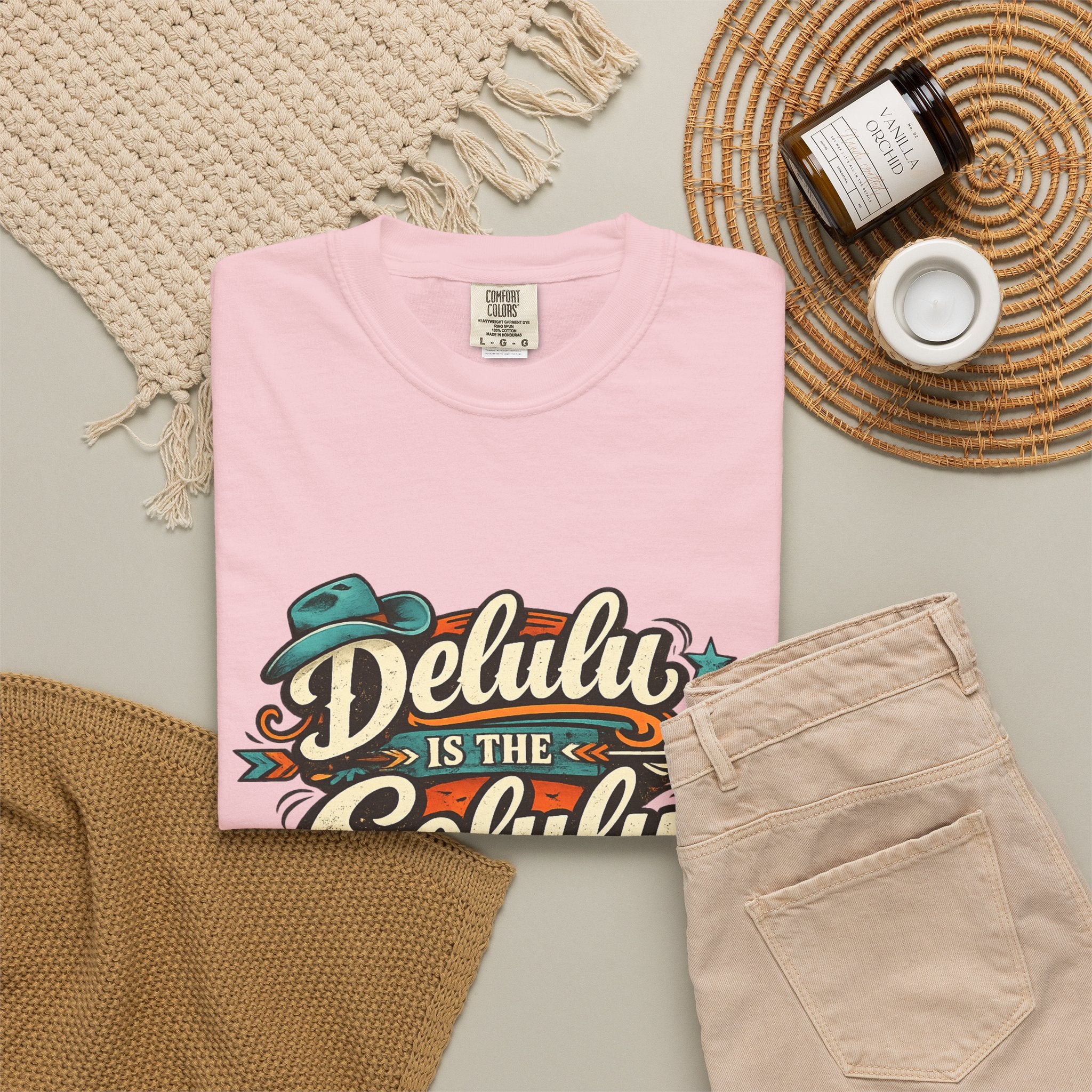 Delulu is the Solulu Retro Graphic Tee Printify