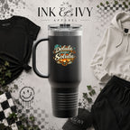 40oz Insulated Travel Mug – 'Delulu in the Solulu' Printify