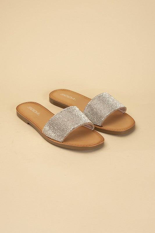 Dolly's Rhinestone Slides Wild Cactus Boutique