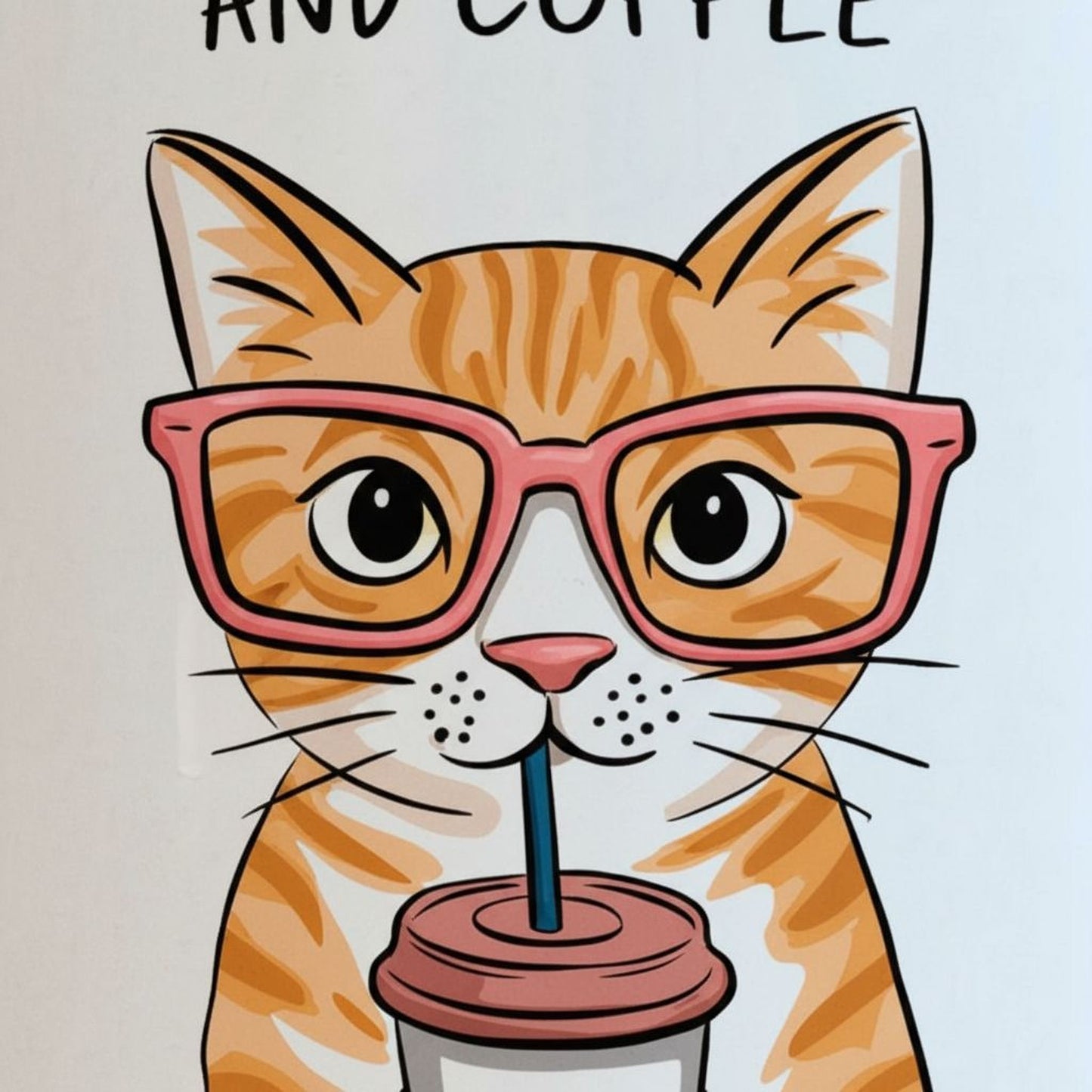 Orange Tabby Cat Mug – Funny Cat Coffee Mug | Ceramic Microwave Safe Cup Joyful Moose