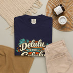 Delulu is the Solulu Retro Graphic Tee Printify
