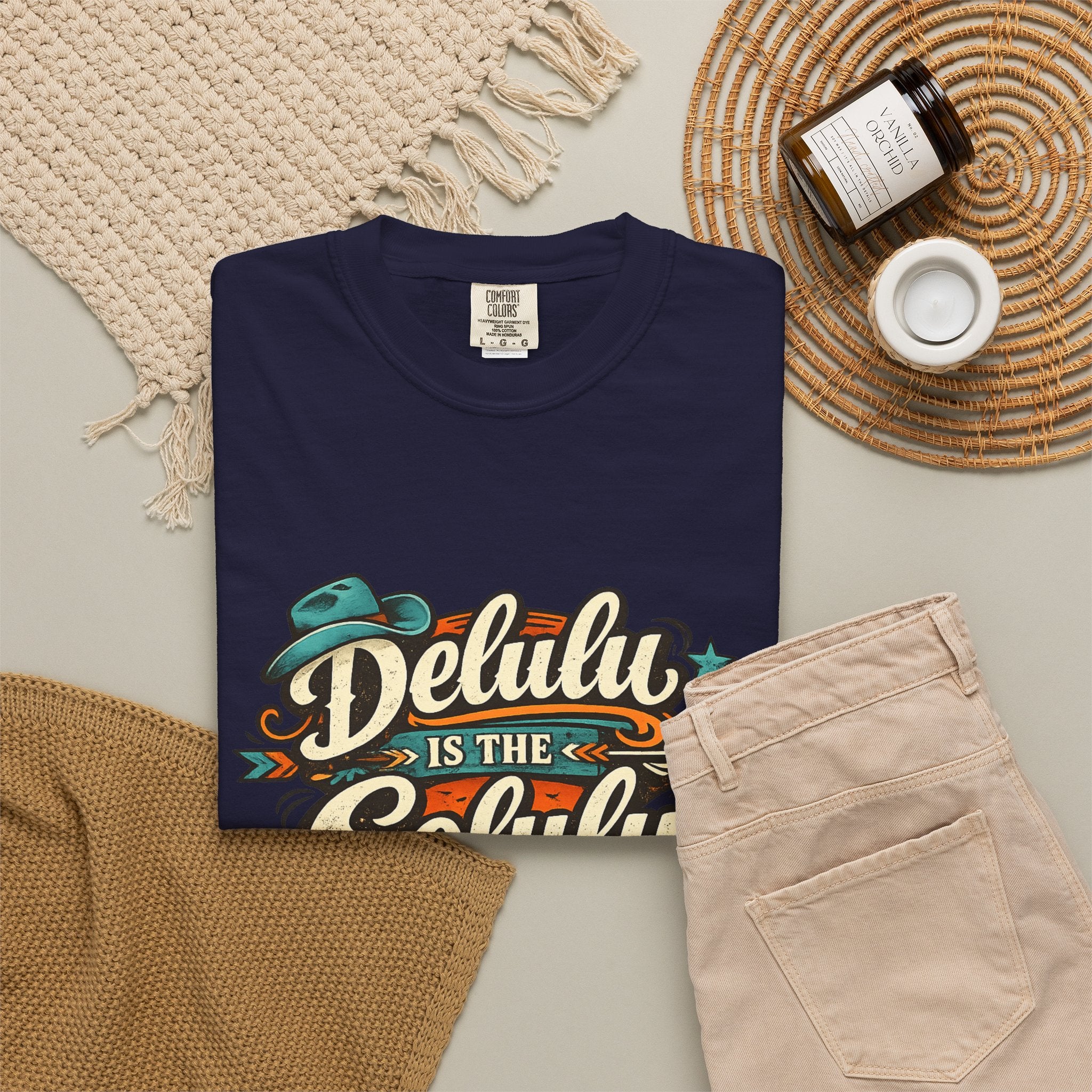 Delulu is the Solulu Retro Graphic Tee Printify